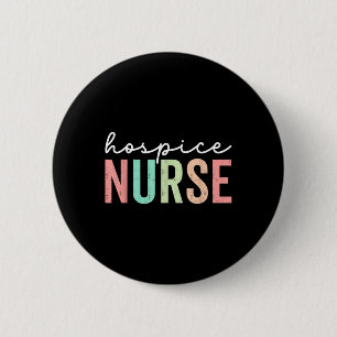Vintage Hospice Nurse Appreciation Week Nursing Ho Button