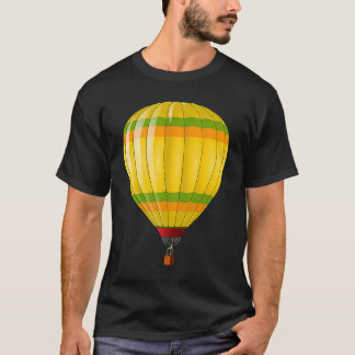 Vintage Hot Air Balloon Design Ballooning Men Wome T-Shirt