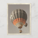 Vintage Hot Air Balloon Postcard at Zazzle
