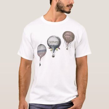 Vintage Hot Air Balloon Race Shirt by gidget26 at Zazzle