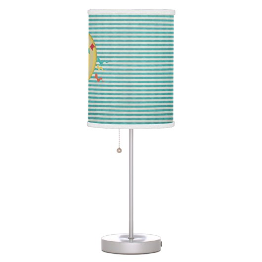 Vintage Hot Air Balloon Table Lamp (Right)