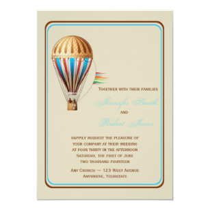 Balloon Wedding Invitations 10