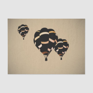Vintage Hot Air Balloons Tissue Paper