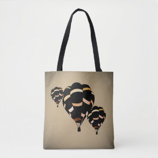Vintage Hot Air Balloons Tote Bag