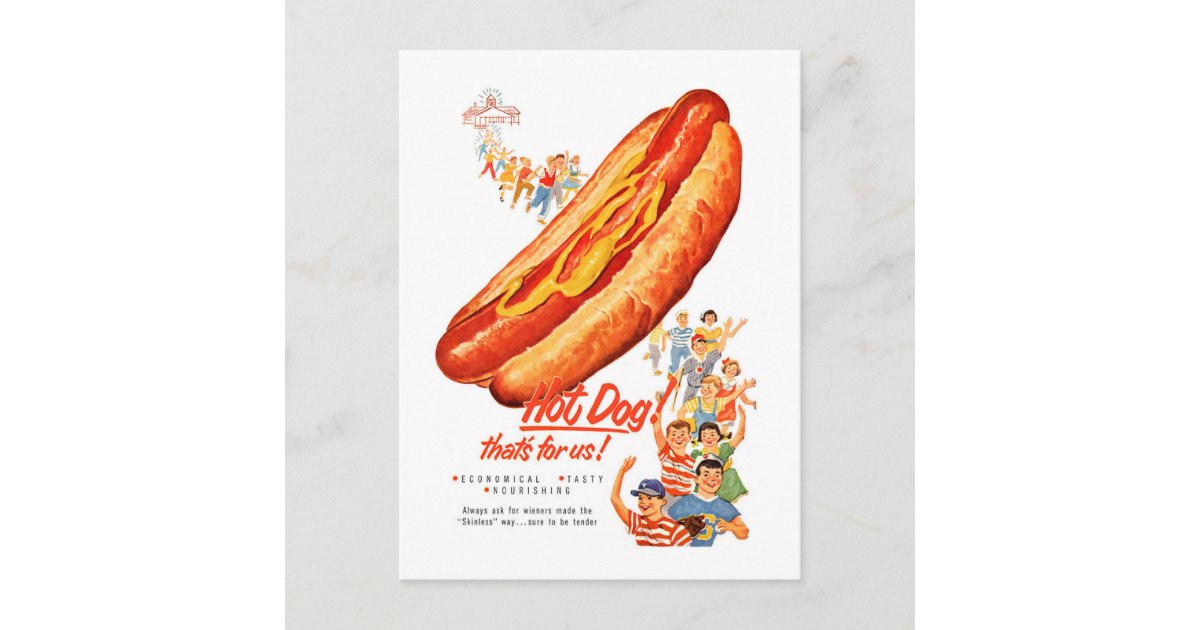 Minimalist Racing Sausage Postcard Set