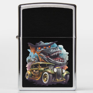 Vintage Hot Rod Monster Adventure Zippo Lighter