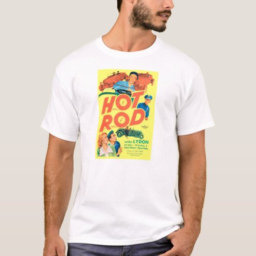 Vintage Hot Rod Poster Shirt