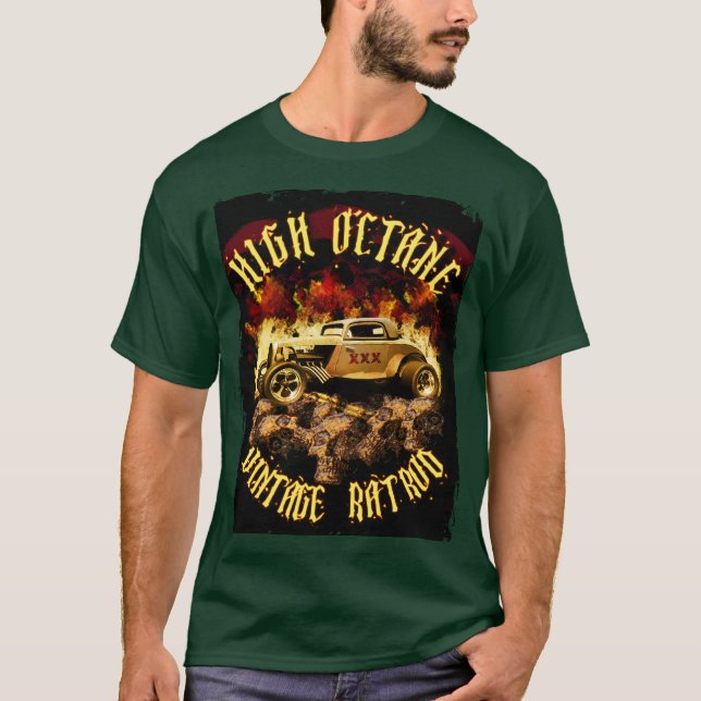 Vintage Hot Rod T-Shirt (Front)