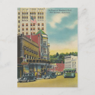 Vintage Hot Springs Arkansas Postcard