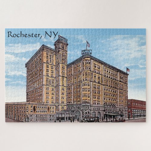 Vintage Hotel Seneca Rochester NY Puzzle