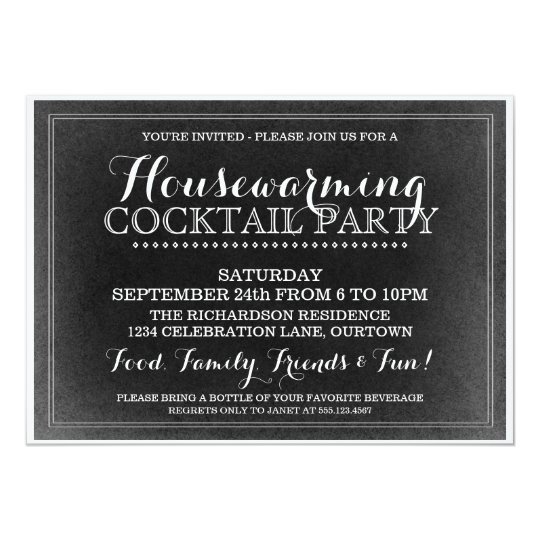 Housewarming Cocktail Party Invitations 3