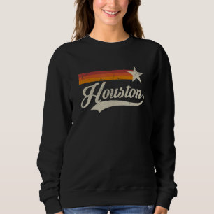 Vintage Houston Texas Houston Baseball Proud Sweatshirt