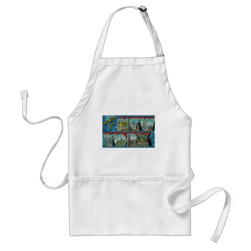 Vintage Howdy from New York Adult Apron