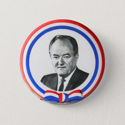 Vintage Hubert Humphrey for President 1968 Button