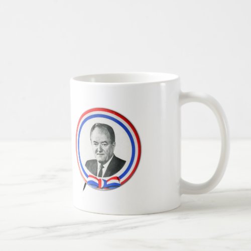 Vintage Hubert Humphrey for President 1968 Coffee Mug