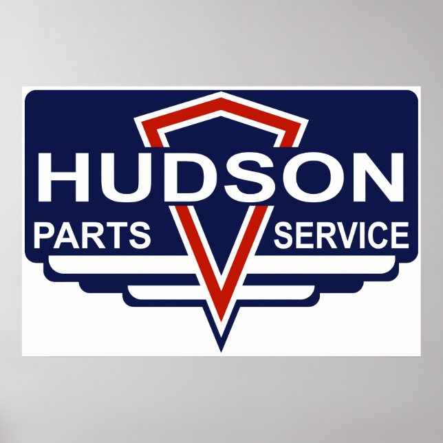 Vintage Hudson parts sign (Front)