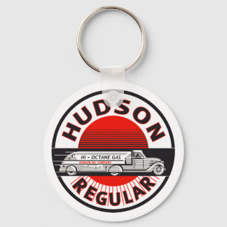 Vintage Hudson Regular gasoline sign Keychain