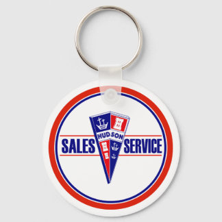 Vintage Hudson service sign Keychain
