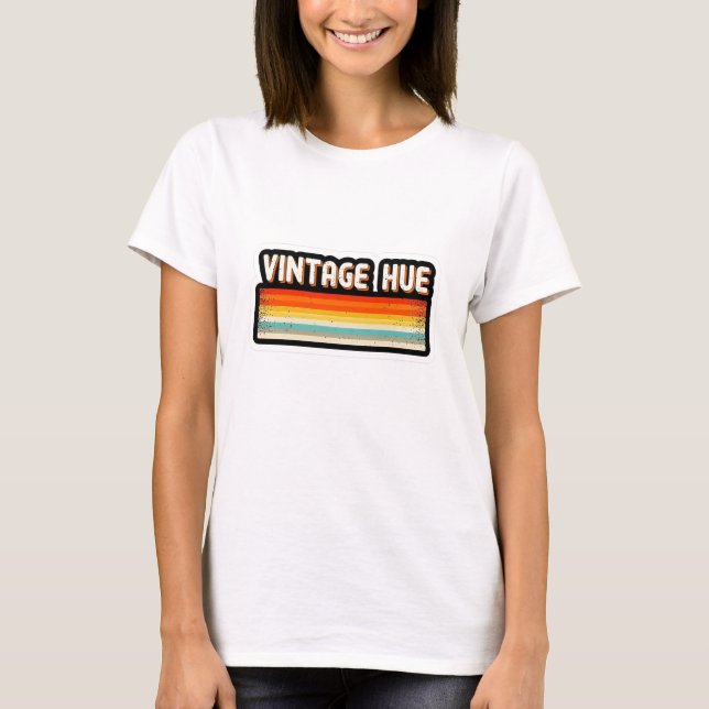 Vintage Hue Women's T-shirt Tee (Front)