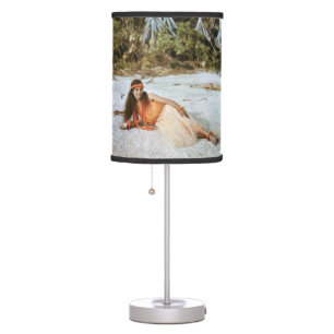 Vintage Hula Girl Hawaiian Table Lamp