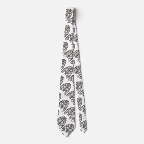 Vintage Human Anatomy Skeleton Skeletal Ribs Bones Tie