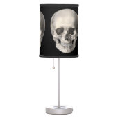 Vintage Human Anatomy Skull, Halloween Skeleton Table Lamp (Right)