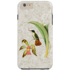 Vintage Hummingbird with Orchid