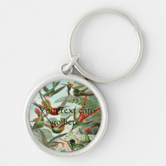 Vintage Hummingbirds Keychain
