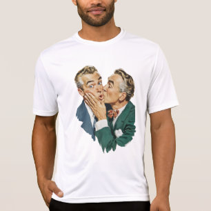 Vintage Humor Surprise Kiss Scene T-Shirt
