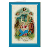 Vintage Hungarian Christmas Nativity (Front)