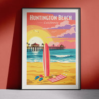 Vintage Huntington Beach California