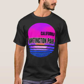 Vintage Huntington Park Vaporwave California T-Shirt