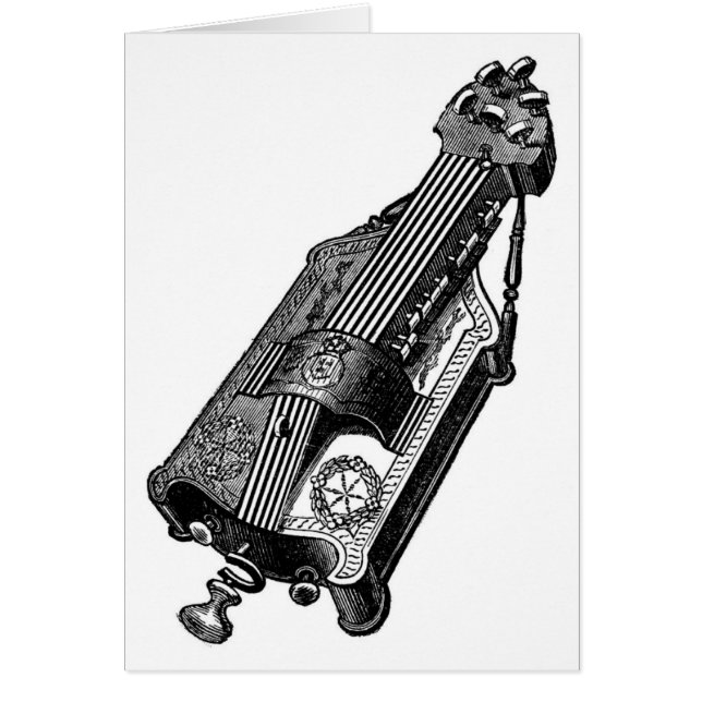 Vintage Hurdy Gurdy, Cards (Front)