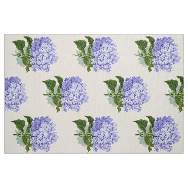 Vintage Hydrangea Fabric (Fat Quarter)