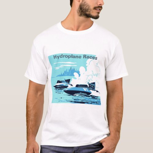 Vintage Hydroplanes The Thunderboats T_Shirt