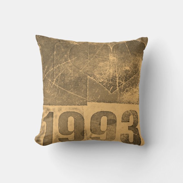 Vintage I heart 1993 - Pillow (Front)