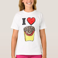 Vintage I Heart French Fries