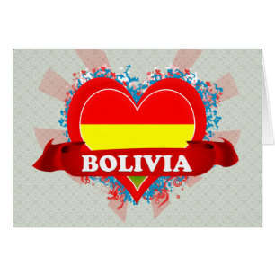 Vintage I Love Bolivia
