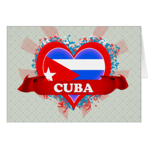 Vintage I Love Cuba Cards