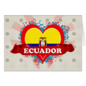 Vintage I Love Ecuador (Front Horizontal)