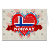 Vintage I Love Norway (Front Horizontal)