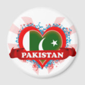 zPK004 KARACHI, MAZAR , QUAID, Pakistan, Fridge Magnet, Zazzle