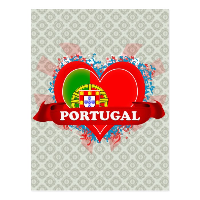 Vintage I Love Portugal Postcards