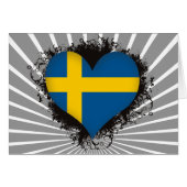 Vintage I Love Sweden (Front Horizontal)