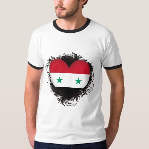 Vintage I Love Syria T_Shirt