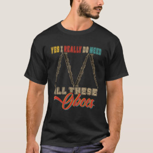 Vintage I Really Do Need All These Oboes Musical P T-Shirt