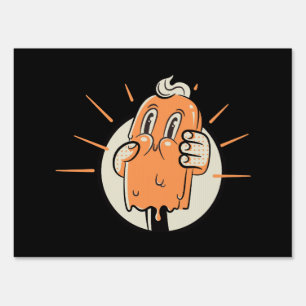 Vintage ice cream sign