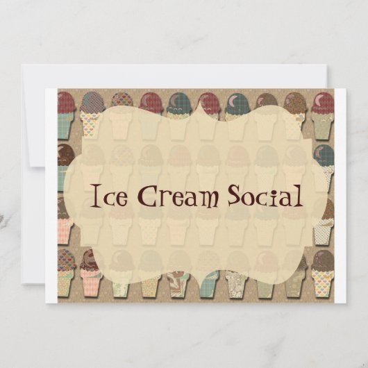Vintage Ice Cream Social (Back)