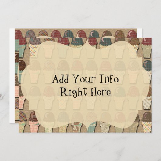 Vintage Ice Cream Social (Front/Back)