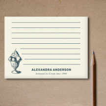 Vintage Ice Cream Sundae